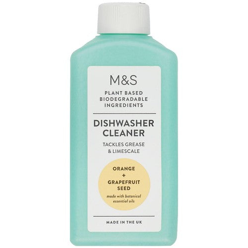 M&S dishwasher cleaner orange and grapefruit seed 250ml, imported from the UK