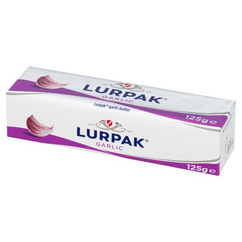 Lurpak salted garlic butter 125g, UK version