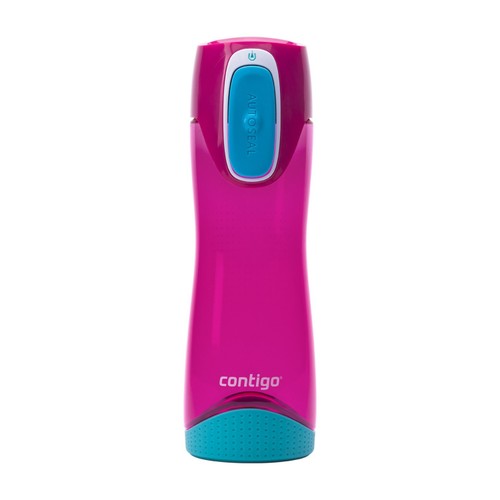Contigo Swish magenta pink water bottle - British product