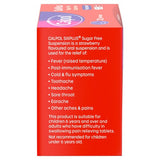 Calpol children's pain relief suspension strawberry 12 x 5ml sachets - British product