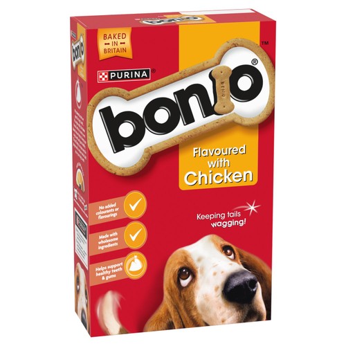 Bonio Chicken Dog Biscuits 650g - British product