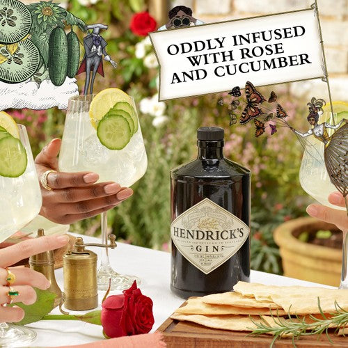 Hendrick's Gin bottle 35cl, UK version