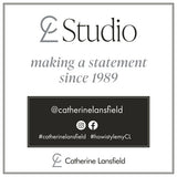 Catherine Lansfield Stripe Chenille Natural