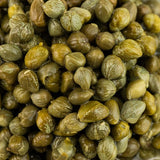 Realfoods by Organico organic capers in brine 100g, imported from the UK