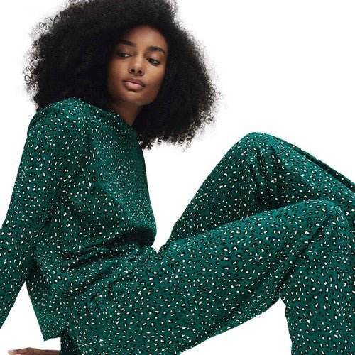 M&S Pyjama Set, XL, Bottle Green