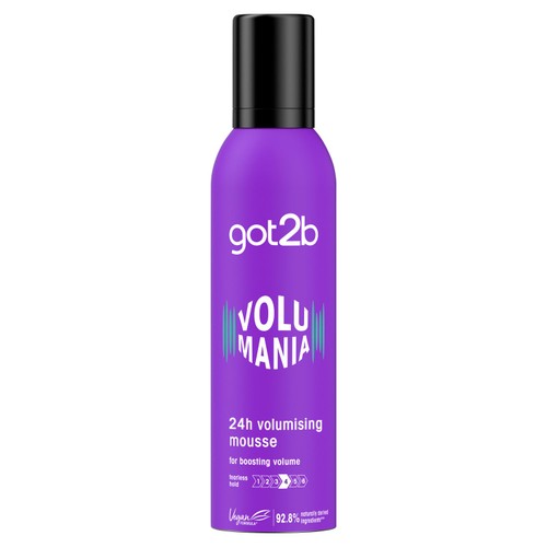 Schwarzkopf got2b Volumaniac hair mousse 250ml (British brand)