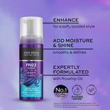John Frieda Frizz Ease Dream Curls Air Dry Waves Styling Foam
