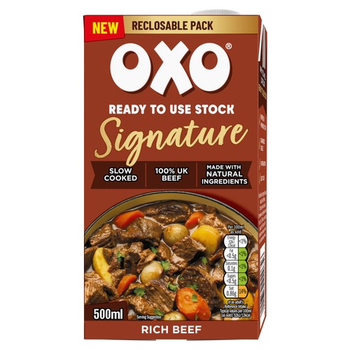 Oxo Signature Ready to Use Beef Stock