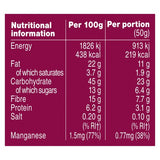 Graze Cherry Bakewell flapjack 50g, UK version