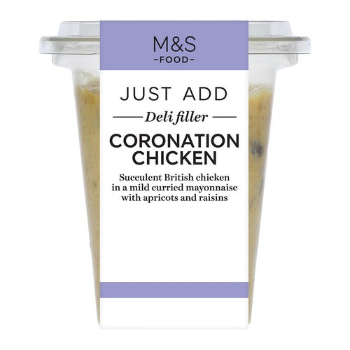 M&S Coronation Chicken Deli Filler 220g - British product