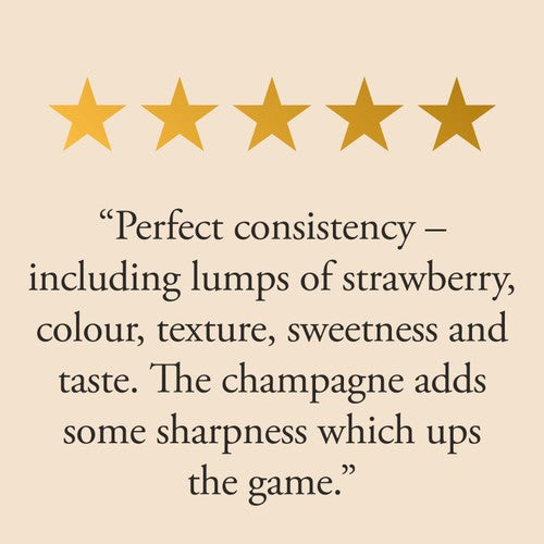Tiptree Strawberry Conserve with Champagne 340g (British brand)