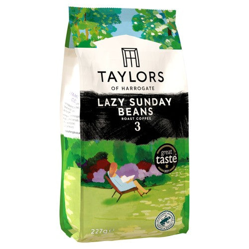 Taylors Lazy Sunday coffee beans 200g (British brand)