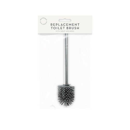 Bathroom Essentials replacement toilet brush silicone head 35cm - British product