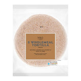 M&S Wholemeal Tortilla Wraps 8 x 62g, imported from the UK