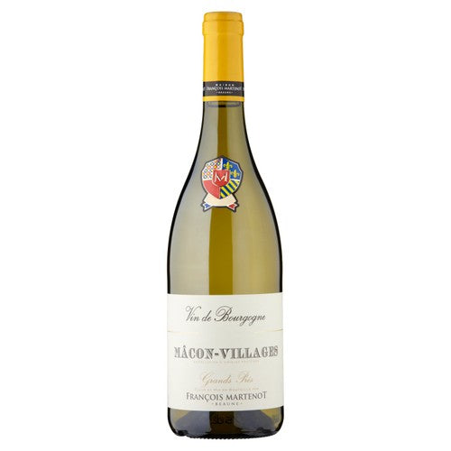 Francois Martenot Burgundy Macon Villages white wine 75cl - British product