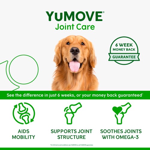 YuMOVE Joint Support Bites for adult dogs - British product