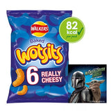 Walkers Wotsits Really Cheesy baked corn snacks multipack 6x16.5g (British brand)