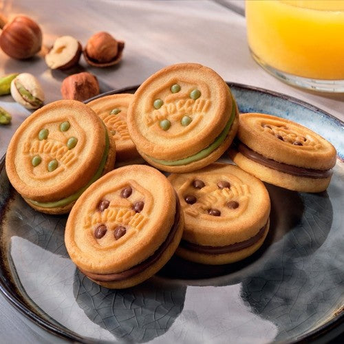 Barilla Baiocchi hazelnut cocoa biscuits 260g, imported from the UK