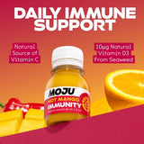 Moju hot mango immunity shot, imported from the UK