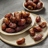 M&S Cotton Top Woven Checked Pyjama Set, 14, Navy