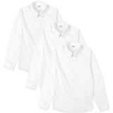 MS Boys Slim Fit Easy to Iron Shirts 6-7 Years White