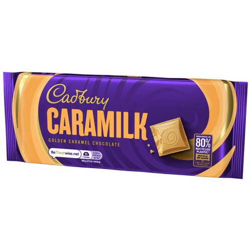 Cadbury Caramilk Golden Caramel white chocolate bar 160g - British product