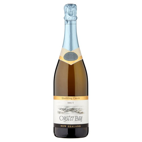 Oyster Bay sparkling wine cuvee brut NV 75cl, imported from the UK