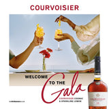 Courvoisier VS Cognac Brandy bottle - British product