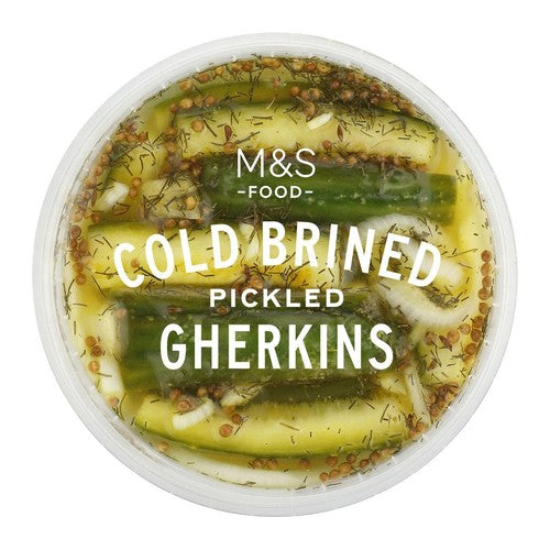 M&S Pickled Gherkins in a pot - British product