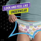 Pampers Ninjamas Pyjama Pants Girls 10 Nappy Pants 4-7 Years 17-30kg