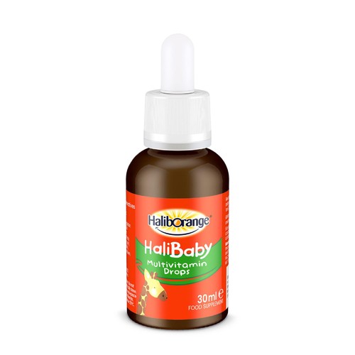 Haliborange Unflavoured Baby Multivitamin Drops, UK version