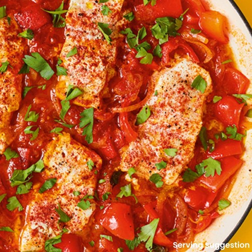 Ocado 2 MSC Haddock Fillets Skin on & Boneless