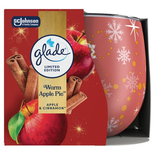 Glade Festive Candle Warm Apple Pie