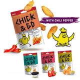 Chick and Go dried chicken breast slices with chili pepper
