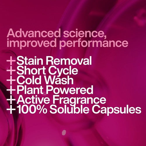 INEOS Laundry Capsules Rhubarb and Pomegranate 24 Pack, UK version