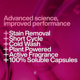 INEOS Laundry Capsules Rhubarb and Pomegranate 24 Pack, UK version