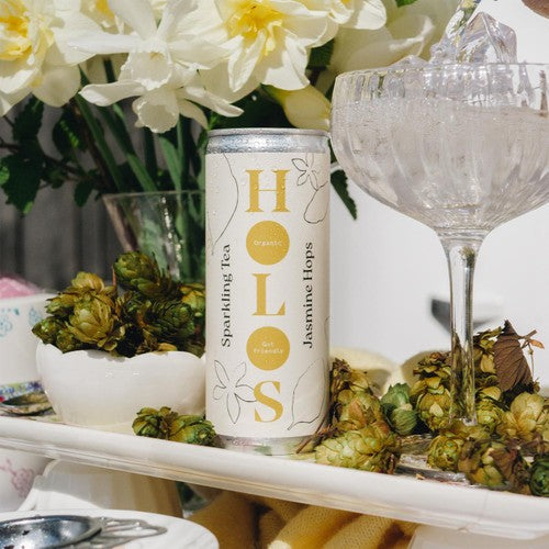 HOLOS Organic Sparkling Tea Jasmine Hops