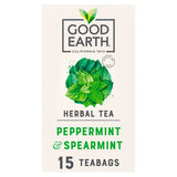Good Earth tea bags Peppermint, Spearmint & Eucalyptus, imported from the UK