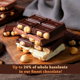 Novi dark chocolate hazelnuts bar 130g - British product