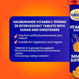 Haliborange vitamin C orange effervescent tablets 1000mg, UK version