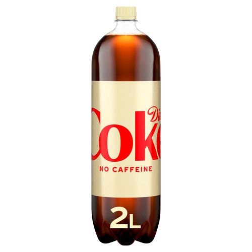 Coca-Cola Diet Coke Caffeine Free Cola 2L - British product