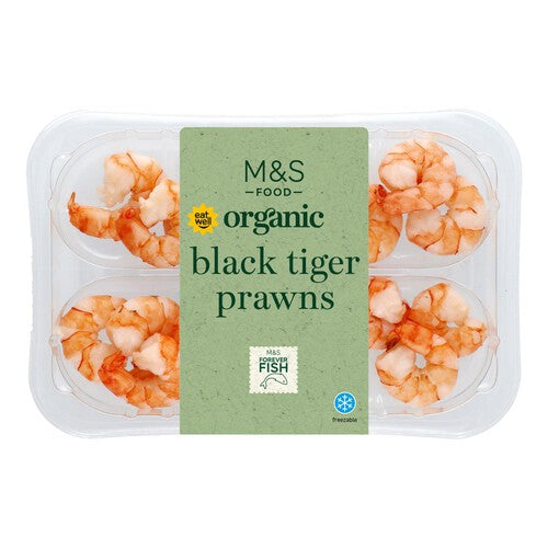 MS Organic Cooked King Prawns