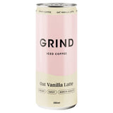 Grind iced oat vanilla latte canned coffee drink 250ml - British product
