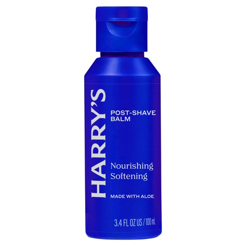 Harry's men's soothing post-shave balm in a plastic bottle, UK version
