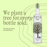 Sapling Climate Positive Vodka 70cl (British brand)