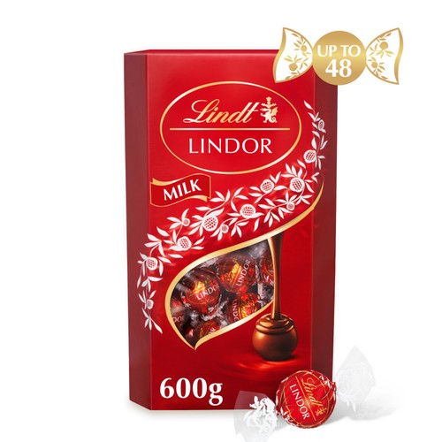 Lindt milk chocolate truffles 600g, UK version