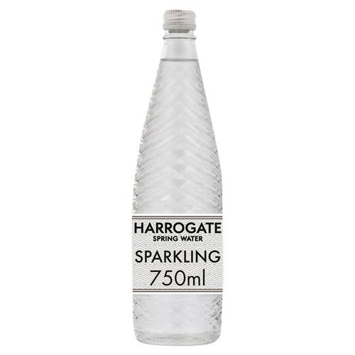 Harrogate Spring Sparkling Water 750ml Glass Bottle, UK version