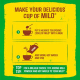 Milo ACTIV-GO malt chocolate drinking powder 400g, imported from the UK