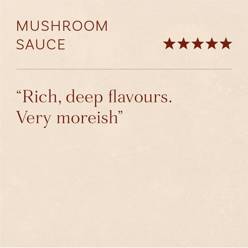 Pasta Evangelists mushroom sauce 275g, imported from the UK