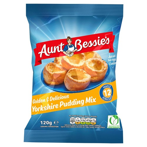 Aunt Bessie's Yorkshire pudding mix 120g - British product